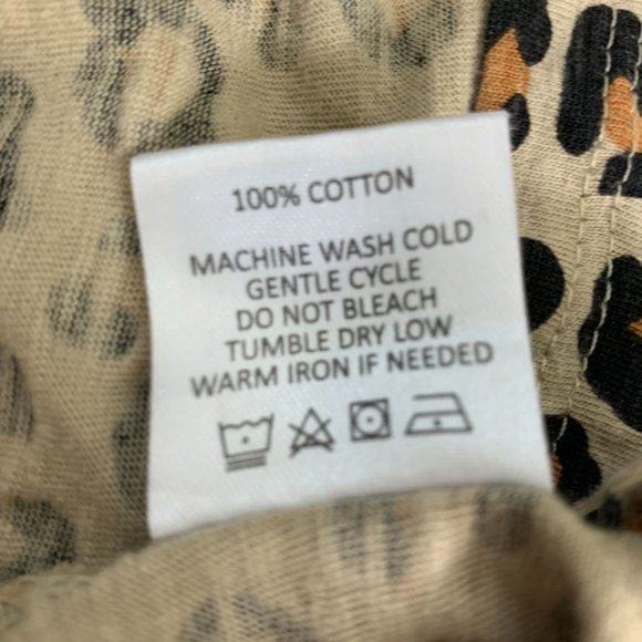 Mud Pie Small Cheetah Top Animal Print Boutique - Picture 7 of 7